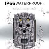 4K Trail Camera with White Flash